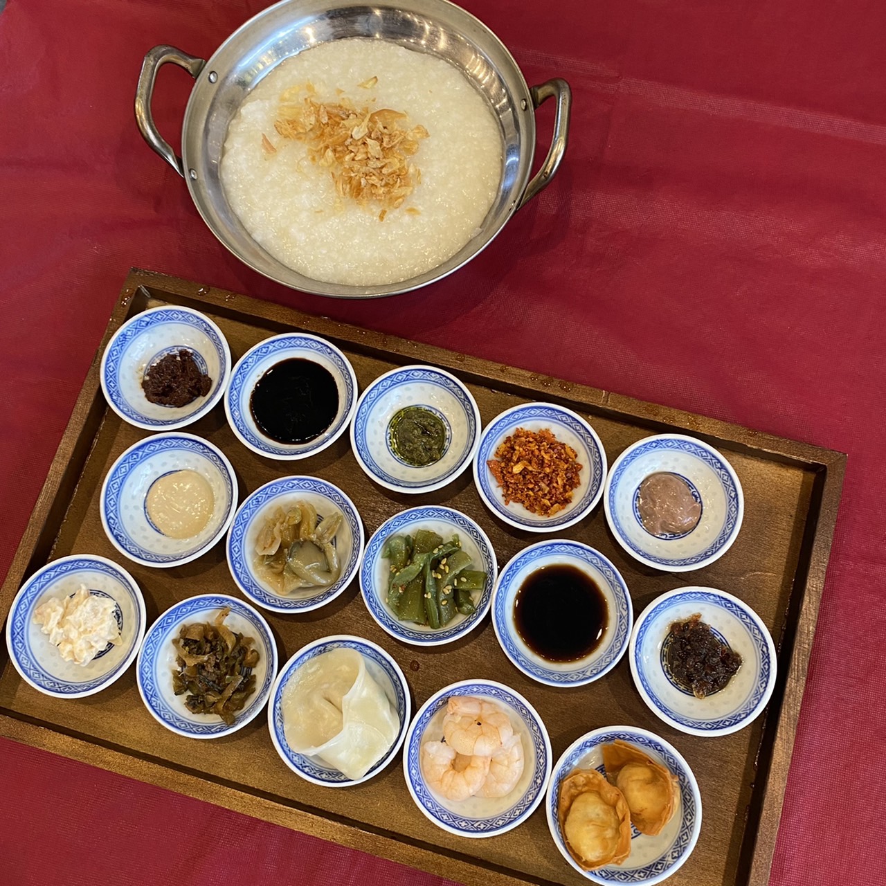 贅沢中華粥セット