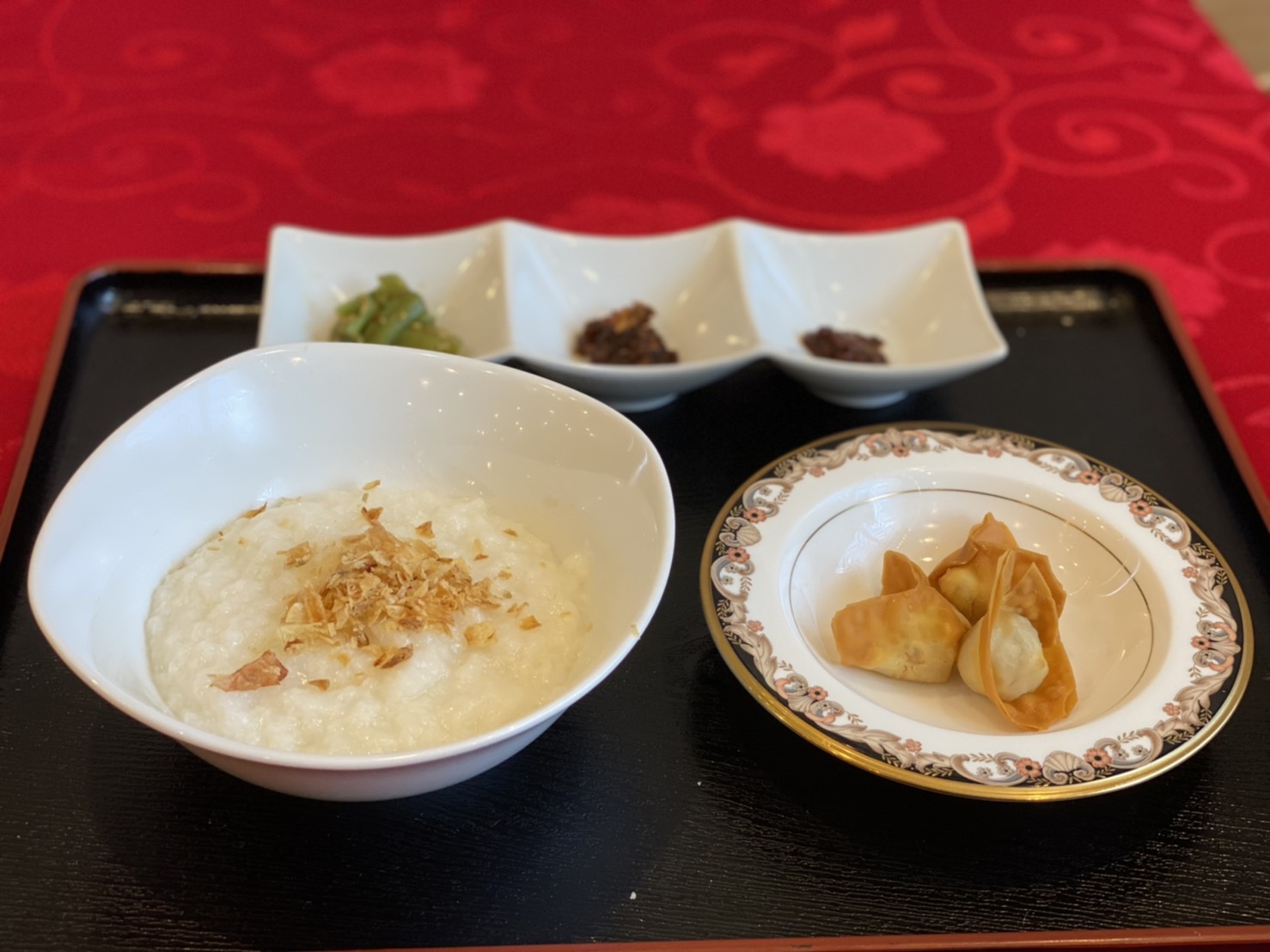 贅沢中華粥セット
