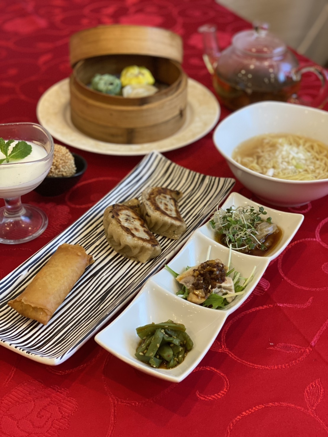 贅沢中華粥セット