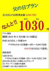 父の日プラン